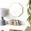 Octagon Wall Mirror Stylish Mirror for Home and Office, Library, and Bathroom. 