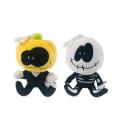 Friday Night Funkin Plush Toy Boyfriend Whitty Spooky Month Skid and Pump Monster Lemon Demon Captain Pico Soft Stuffed Doll. 