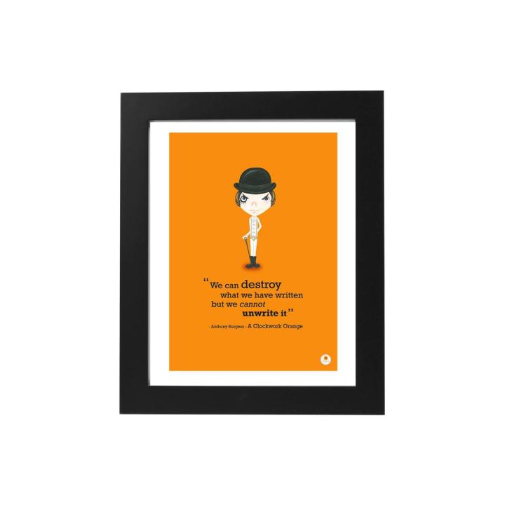 A Clockwork Orange Famous Movie Lines Posters Vinyl Paper Quotes Vintage Posters Home Room Art Painting Wall Poster