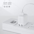 AC Power Adapter Wall Folding Plug Duck Head Charger Adapter for MacBook Pro/MacBook Air/iPhone/iPad/etc US/UK/EU Version White. 