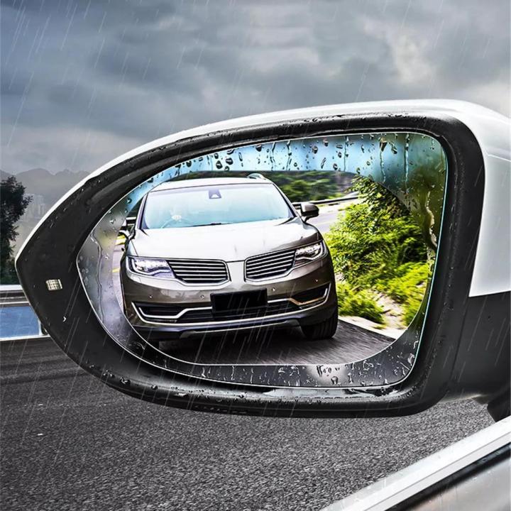 Anti Fog Film Car Rear View Mirror Waterproof Film protective film Anti Glare Rain-Proof Anti Water Mist, HD Nano Film Anti-glare,Anti-scratch,Rainproof (Car rearview mirror anti-fog film)