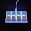 Portable Mini 8 Keys Keypad DIY Shortcut Keyboard Function Keyboard Programmable Mechanical Keyboard Gaming Keyboard. 