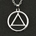 Akatsuki Hidan Necklace Jashin Symbol Trinity Christianity Catholicism Pendant Religion Amulet New Anime Jewelry. 