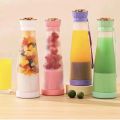 Techmanistan Random Color 400ml Crown Type Juicer Bottle, Mini Portable Blender Fruit Mixers, 400ml Electric Juicer, Anti Drip Blender, Mini Shake Smoothie Blender, Crown Type Portable Rechargeable Juicer. 