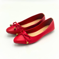 Ultra-Light Pretty Red, Yellow, and Black Ladies' Pumps with Ultra-Soft Cushioning Like Feathers, Minimalist Ribbon Knot Design – Essential for Everyday Use, University/College, Office, and Casual Wear. 