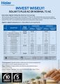 Haier Solar Hybrid AC III (Heat & Cool) - T3 Inverter -1.5 Ton DC Inverter - Direct Solar Panel Connection - 10 Years Warranty. 