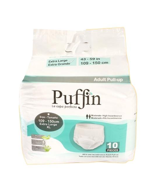Puffin%20Adult%20Pull-up%20Extra%20Large%20(XL)%2010%20Pcs-%20%20Size%20(109-150%20cm%20%7C%2043-59%20inches),%20%7C%20Unisex%20%7C%20Leakproof%20%7C%20Quick%20&%20Even%20Absorption%20%7C%20Long%20Protection%20hours%20%7C%20Wetness%20Indicator%20%7C%20Odour%20Lock%20%7C%20Superior%20Softness%20%7C%20Elastic%20Waist%20&%20Anti-Bacterial%20Absorbent%20Core%20-%20Image%203