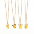 Japanese Style Cute Cartoon Pikachu Pendant Necklaces for Women Men Personality Hip-hop Necklace Jewelry Gifts. 