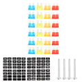 Fuse Box Replacement 12-Way Blade Block Holder With LED. 