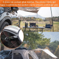 4 PCS 360° Rotating Camping Suction Hooks Car Suction Cups Anchor With D Ring For Awning-Green. 