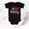 New Summer Baby Clothes My Heart Belongs to Mommy Baby Romper Cotton Baby Boy Clothes Bodysuit Baby Girl Clothes Summer 2021. 