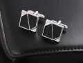 Cufflinks for Men | Golden Black Decent Cufflinks. 