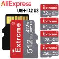 Micro TF SD Card 128GB V30 4K Memory Card High Speed U3 SD/TF Card 64GB For Nintendo Switch Ps4 Ps5 Game Laptop. 