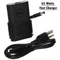 Dell Laptop Round Pin Orignal Charger - Dell_ Inspiron 15 1525 1526 1545 1564 3520 65W 19.5V 3.34A 7.4*5.0mm - Dell lattitude 7390 Charger - Dell Big Round pin Orignal Charger with cable. 