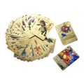 Pokemon 15/55pcs Pikachu Soft Metal Cards English French German Spanish Alphabet Games Collection Cards Children's Toy Gifts. 