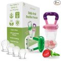 Baby Fruit Feeder Pacifier  Infant Teething Toy Teether in Appetite Stimulating Colors,. 