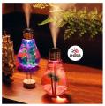 LED Lamp Air Water Mist Humidifier Bulb Air Freshener Beautiful Mini Lam Style Night Light Humidifier Bulb KN-33. 