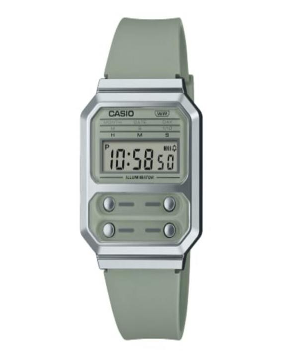 CASIO VINTAGE RETRO STYLE MEN'S WATCH - A100WEF-3ADF