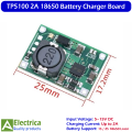 TP5100 5-15V 2A Lithium Battery Charger Module for 18650 Li-ion Cells, Fast Charging Protection Circuit Board by Electrica. 