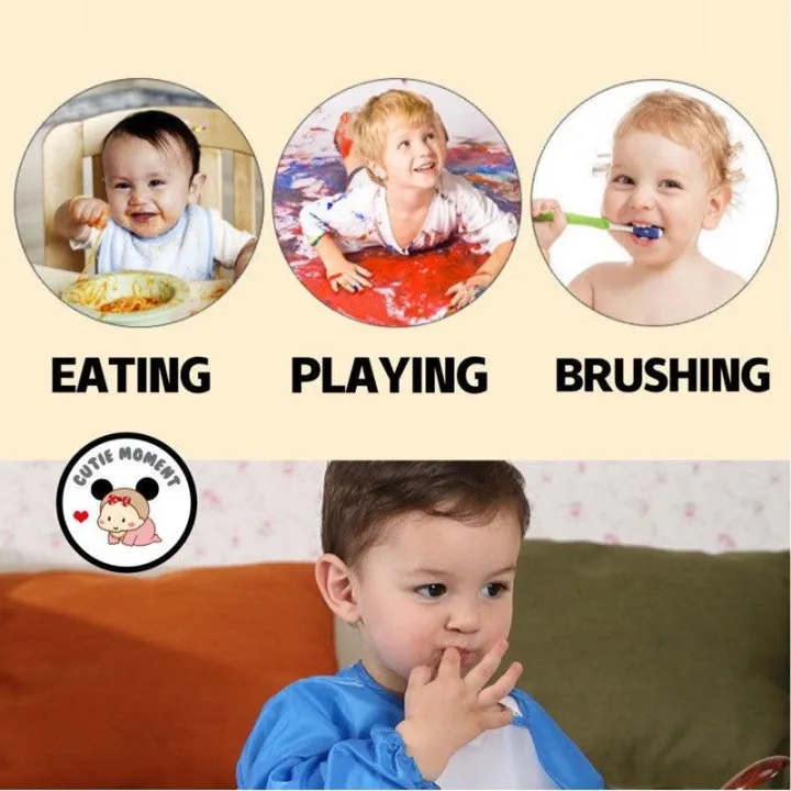 Baby%20Bibs%20Waterproof%20Baby%20Bibs%20Waterproof%20Appron%20Baby%20Aprons%20With%20Sleeve%20Bibs%20For%20Baby%20Boy%20Waterproof%20Bibs%20For%20Baby%20Girl%20Apron%20For%20Kids%20-%20MultiColor%20-%201Pc%20-%20Image%204