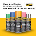 Spray Paint Bottle All Colors Available (Imported) – MUBAH Quick‑Dry, Rust‑Resistant, Glossy Finish for Multi‑Surface Use Metal, Wood, Plastic, Walls, Auto. 