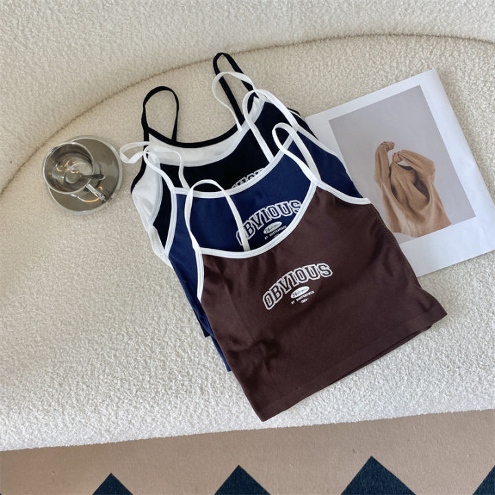 Summer%20Camisole%20Letter%20Print%20Girl%20Outer%20Wear%20Inner%20Wear%20Top%20Wrapped%20Chest%20Hot%20Girl%20Short%20Sports%20Top%20-%20Image%204