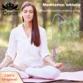 Carat Slow Breathing Necklace Zen Breath Necklace for Stress Relief Inner Peace Calm Meditation Tool for Women Men Teens Anxiety Reduction Pendant Anxiety Relief Breathing Accessory. 