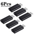 Type C Female To Micro USB Male Adapter Connector USB TypeC Micro USB Charger Adapter Converter. 