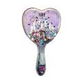 1 PC Comb/ BRUSH (Random Color) Anti-Static Massage Combs Hair Accessories Cute Cartoon Princess Hair Plastic Hot Brush For Baby Girls Children. 