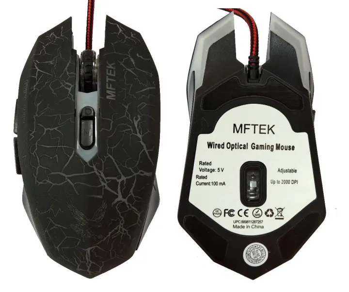 MFTEK%20Tag%203%202000%20dpi%20LED%20Backlit%20USB%20Wired%20Unbreakable%20ABS%20Body%20Gaming%20Mouse%20(Black)%20-%20Image%203