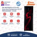 PEL Refrigerator | Model PRINVOGDDT- 22260 | DIGITRON InverterOn Flat Glass Door(NEW MODEL) | 18 Cubic Feet | Run on 100 Volts | Rapid cooling designed10 Year Compressor Warranty. 