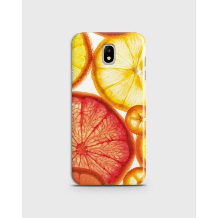 Samsung J5 Pro 2017 Cover 3d Hard case Orange Slice Print - 1cover2127