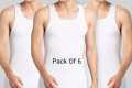 Pack of 1  Men's  Sando Banyan - Original BodyFit Cotton Vest Sando Inner wear. 
