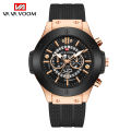 Hollow Calendarwatch for menWater Silicone Watch Foreign TradesportSports men's watches. 