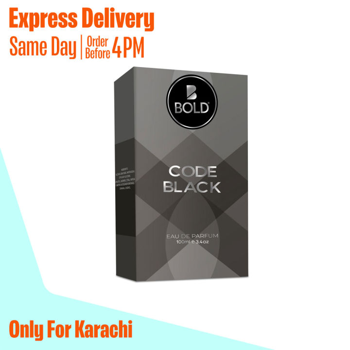 Hilal Care - CODE BLACK Bold EDP Perfume