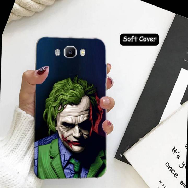 Samsung J7 2016 Cover - Joker Style- SamJ7.16PrntJkr