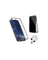 Samsung Galaxy S7 Edge Case Slim Fit Ultra-Thin [Magnetic Adsorption] [Aviation Aluminum Alloy Metal Bumper Frame] - Black. 