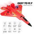 Remote Control F-22 Foam Fighter Jet 2.4 GHz - Rechargeable Battery - Trending F-22  Foam Jet - Toy For Boys - Assorted Colors. 