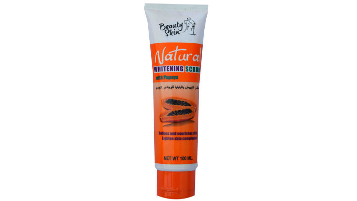 Latest Beauty Skin Natural Whiteningg Scrub With Papaya 100ml