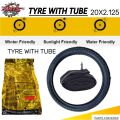 Cycle Tyre 20 inch Bicycle Cycle Mountain Bike Tire Black - 20 X 2.125 Tire Outer & Inner olympic tire and tube. 