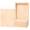 DIY Wooden Plain Square Rectangle Base for Painting Unfinished Wooden Canvas Panels. 