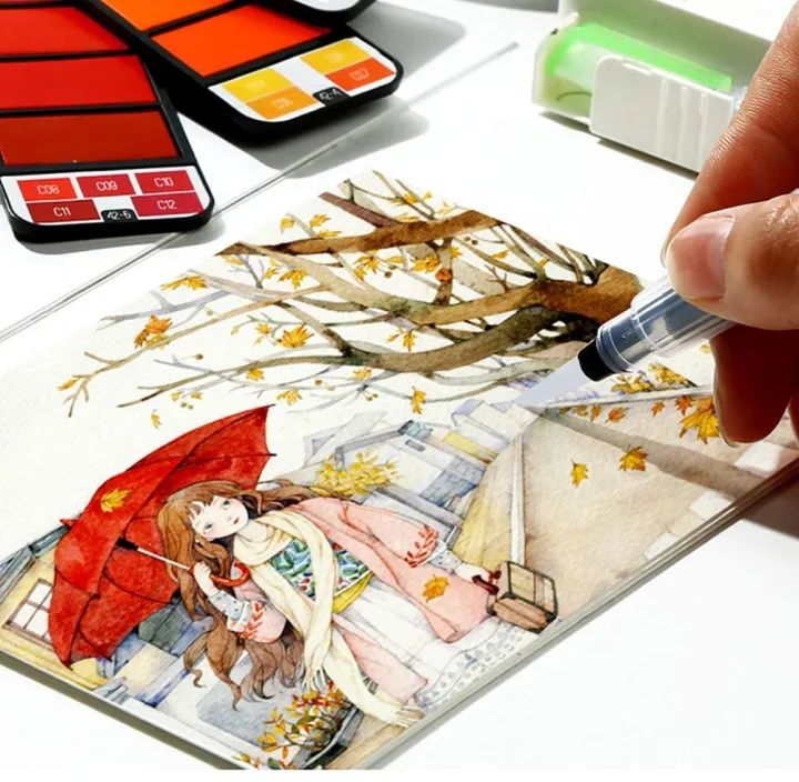 Superior%2033%20Colors%20Pigment%20Paints%20Set%20Premium%20Solid%20Watercolor%20With%20Water%20brush%20For%20Drawing%20Painting%20Art%20Supplies%20-%20Image%205