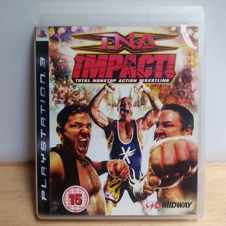TNA Impact Total Nonstop Action Wrestling Playstation 3 | PS3 Game