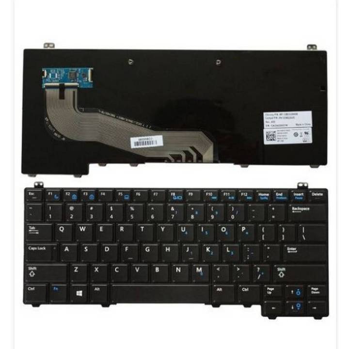 Laptop Notebook Keyboard For DE Latitude E5440  P/N  NSK – LDBUC – Black