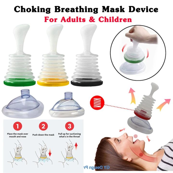 Portable First Aid Choking Device Adults Children 2 Size Choking Rescue ...