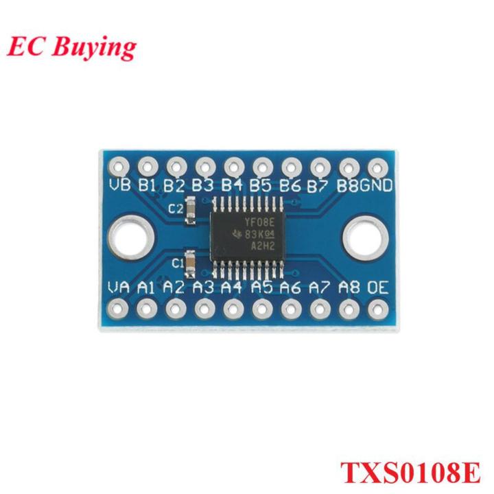5pcs TXS0108E 8 Channel Logic Level Converter Module TTL Bi-Directional Mutual Convert 3.3V 5V for Arduino Raspberry Pi TXB0108