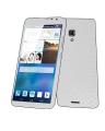 Textured Mobile Skin For Huawei Ascend Mate 2 - White. 