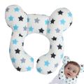 Baby Pillow For Car Seat Cartoon U-Shaped Baby Travel Pillow Baby Travel Pillow For Head And Neck Support For Pushchair Car Seat. 