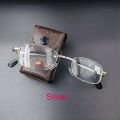 Foldable Photochromic Myopia Glasses Smart Auto Color Change Nearsighted Glasses Diopter From -100 To -400 Unisex. 