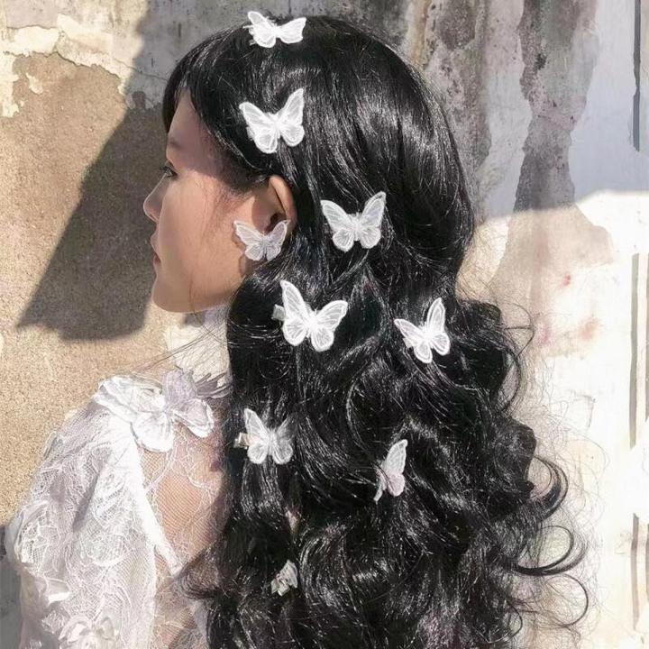 Korean Style Sweet 3D Butterfly Hair Clips For Girl Women Butterfly Hair Barrettes Fashion Hair Accessories